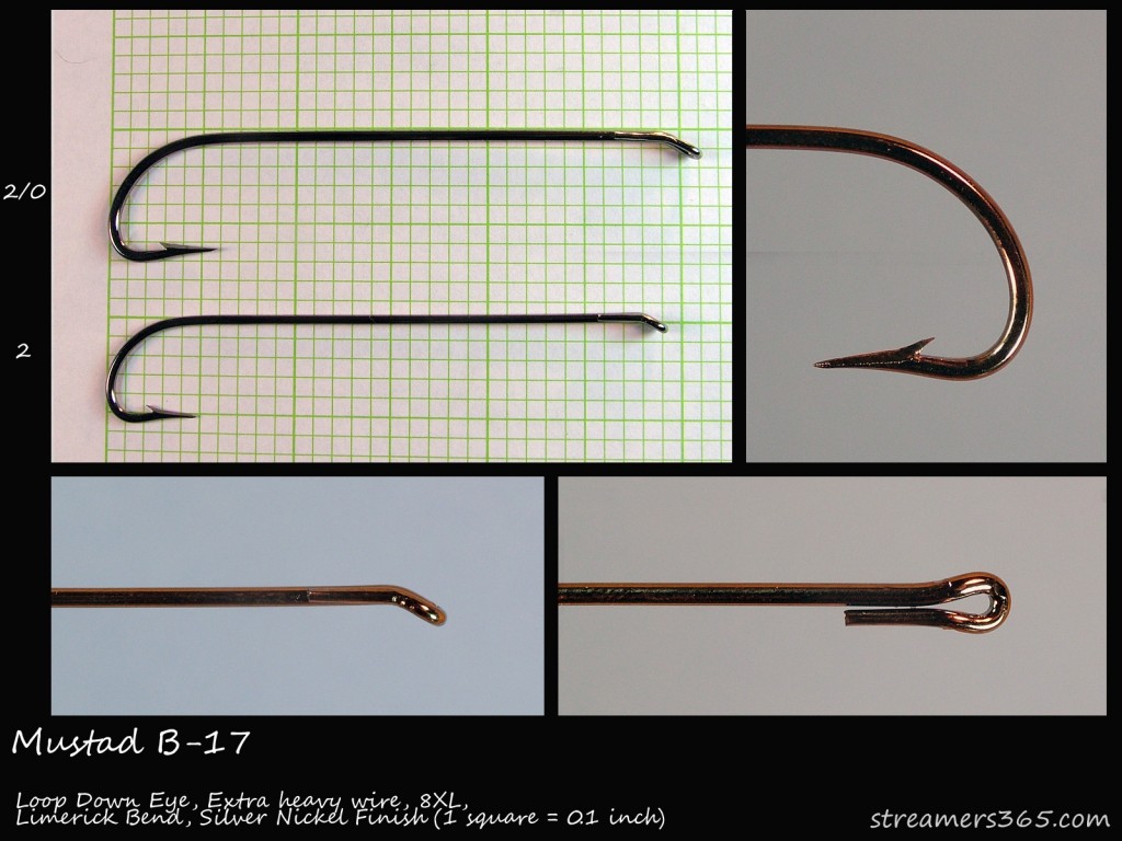 Mustad B-17 Hook Profile